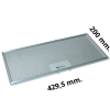 Amazinpure 1 filtre en maille métallique de 318 x 258 mm compatible avec les hottes aspirantes Baumatic Zanussi Lamona